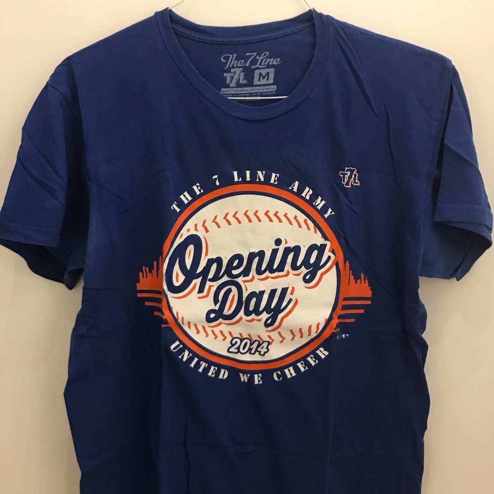The 7 Line Opening Day 2014 Mets medium t-shirt